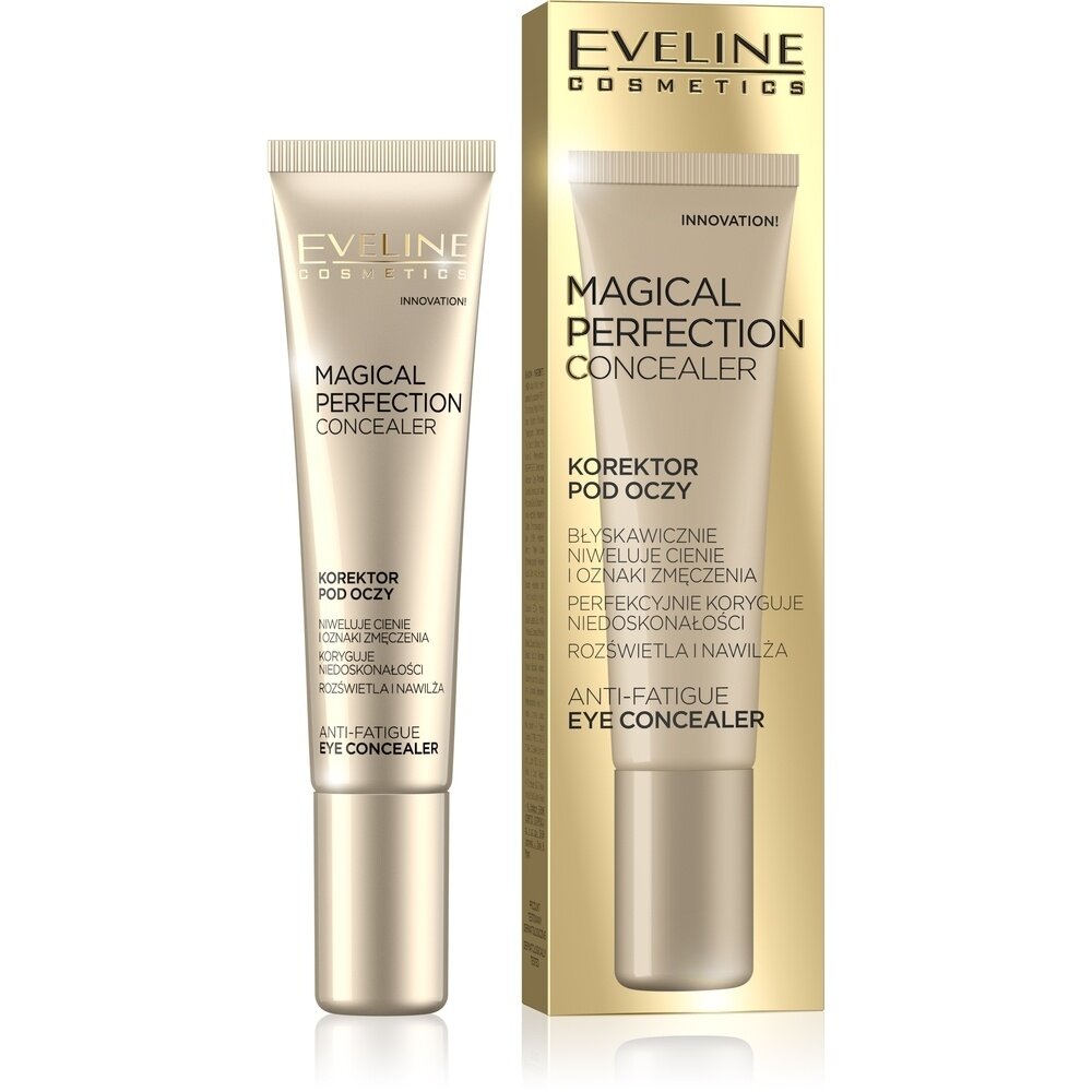 Консилер под глаза Eveline Magical Perfection, 01, light