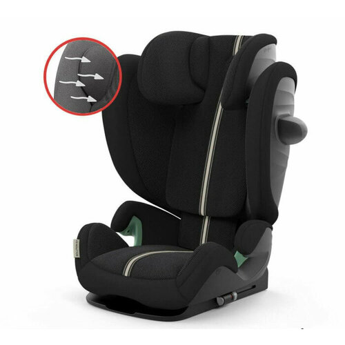 фото Автокресло 2/3 cybex solution g i-fix plus moon black 523001099