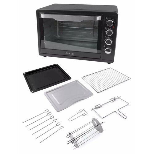 Духовка электрическая вертел шашлычница конвекция 65 л 12639₽