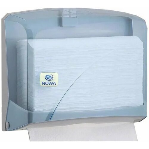 NOWA Диспенсер для бумажных полотенец Z сложения прозрачный на 200шт K1T NOWA 1175₽