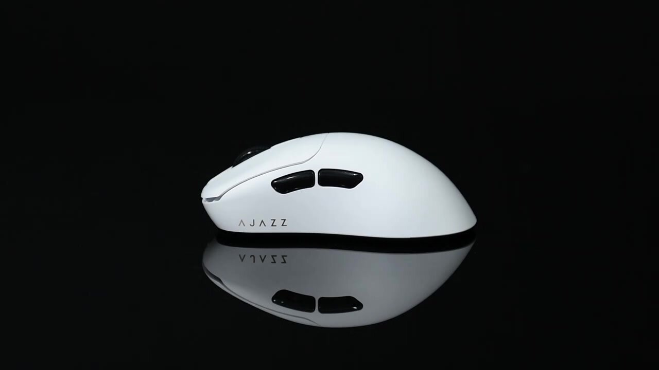 Ajazz Apex Paw3950 беспроводная игровая мышь, AJ179APEX-White — фото 1