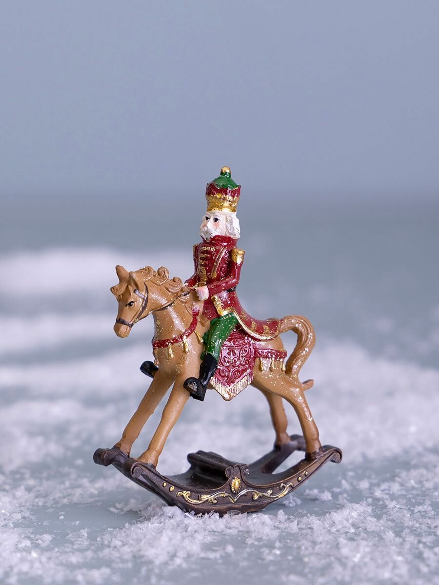 Статуэтка Lefard "Щелкунчик", 7,5 х 3 х 10,5 см, полистоун, новогодняя фигурка — фото 1