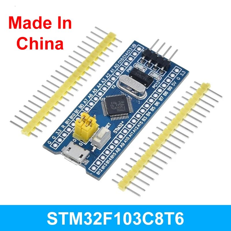 TZT STM32F103C8T6/CH32F103C8T6 Минимальная плата разработки STM32F401/STM32F411 с программатором ST-LINK V2, 103C8T6 China Copy