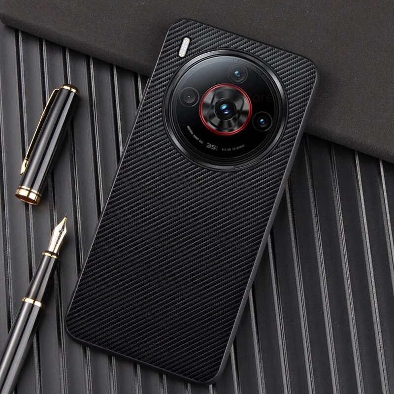 Для ZTE nubia Z60S Pro Z60 Ультраударный чехол из углеродного волокна для телефона Nubia Z50S Pro Z40 S Z60 Ultra Axon 40 Ultra Slim Cover, Черный, Nubia Z50S Pro