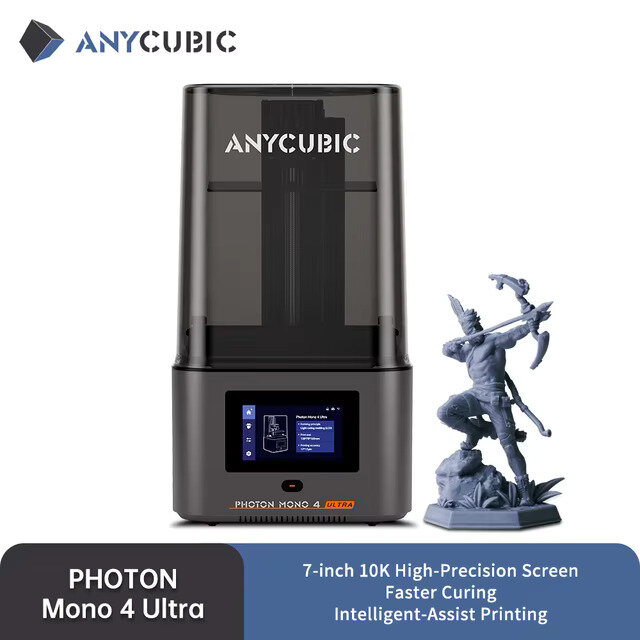 ANYCUBIC Photon Mono 4 Ultra, 153x87x165, LCD, ЖК-дисплей
