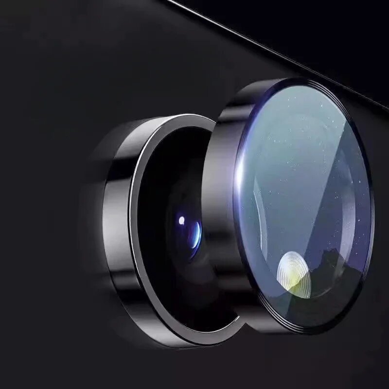 Для Xiaomi 14T Pro Защитная крышка объектива камеры с металлическим кольцом для объектива камеры Стекло для объектива камеры Xiaomi 14T 14 T 14T Pro Защитная крышка объектива, Black, For Xiaomi 14T Pro — фото 1