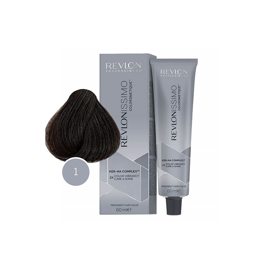 Revlon Professional Revlonissimo Colorsmetique Краска для волос оттенок 1 (черный)