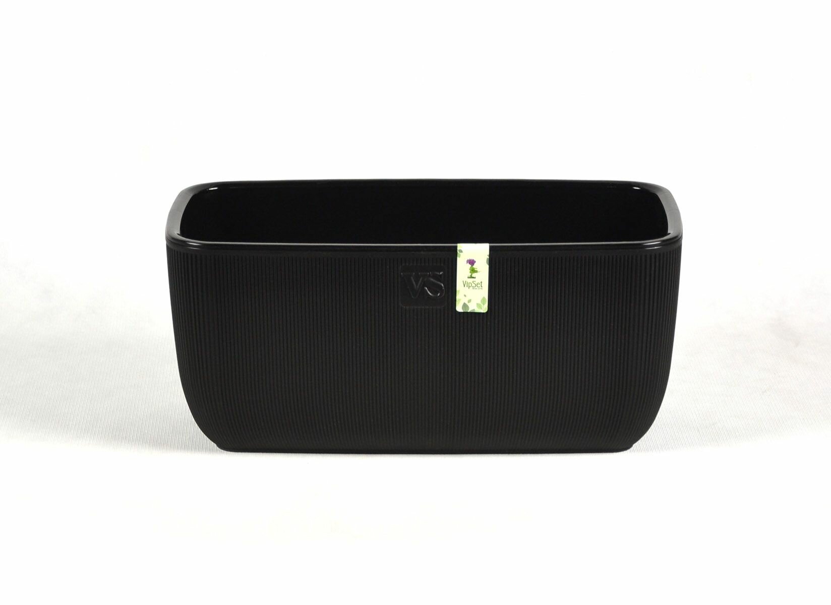 Ящик балконный Фабио VipSet черный 95л