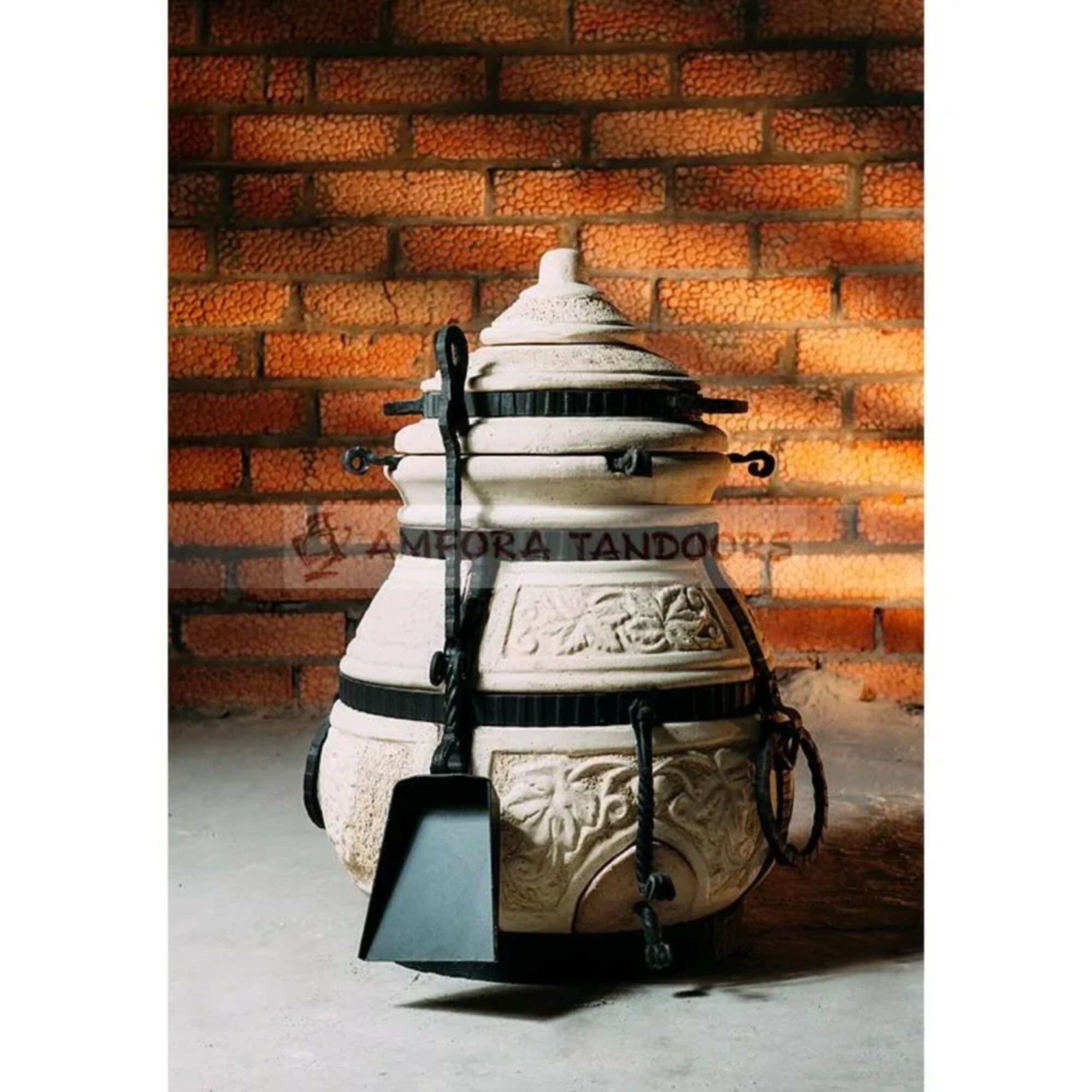 Тандыр Амфора Сармат Кочевник стенка 5 см вес 52 кг чехол в подарок шамотная глина высота 63 см диаметр 45 см