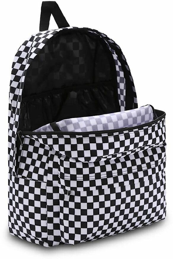 Рюкзак Vans MN Old Skool III Backpack Black/White Check — фото 1