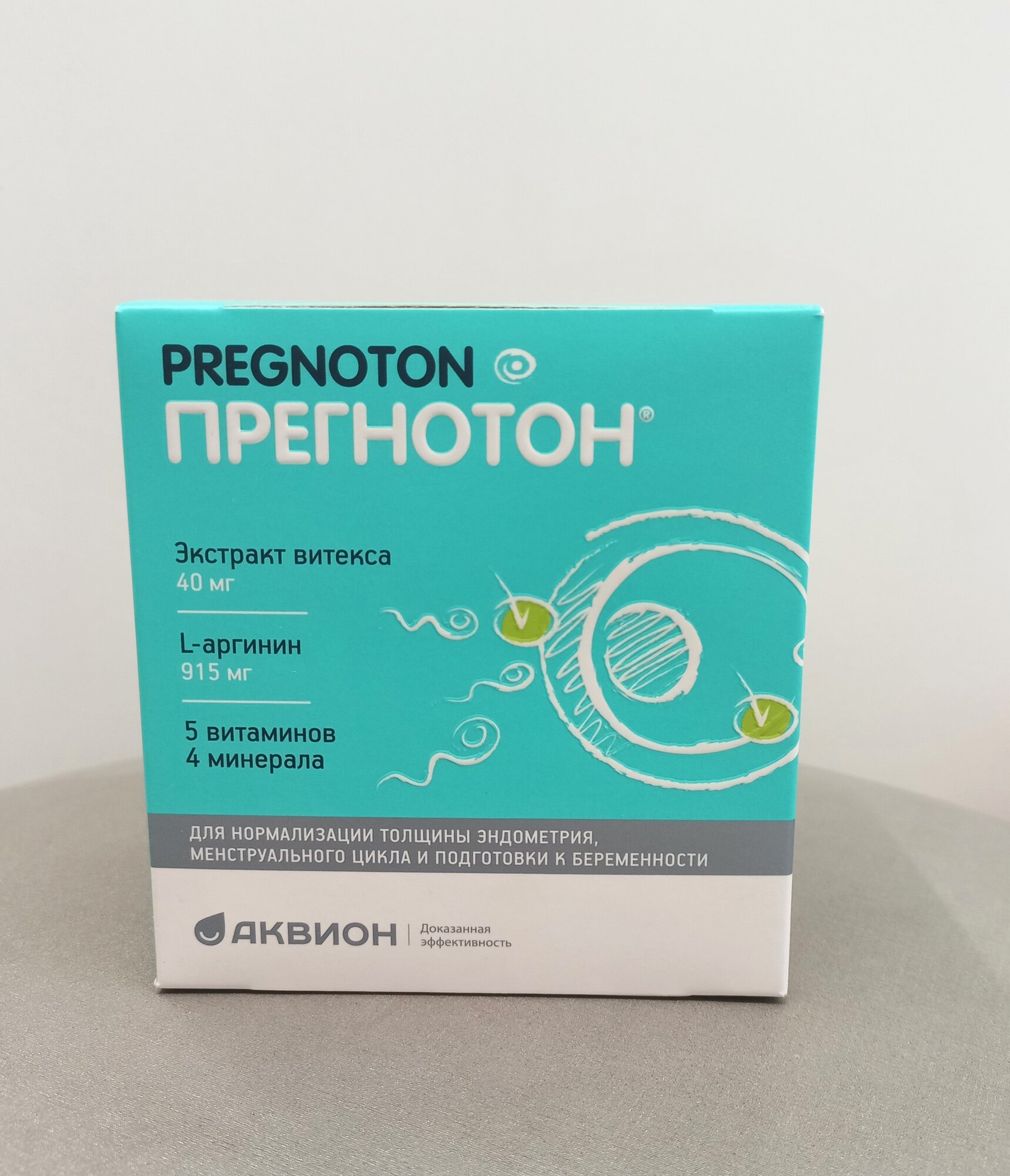 Прегнотон, Pregnoton, порошок массой 5 гр, саше - пакеты, 30 шт, 1 уп.