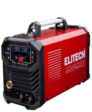 Сварочный инвертор Elitech АИС 160 СИН ЖК MIG/MAG