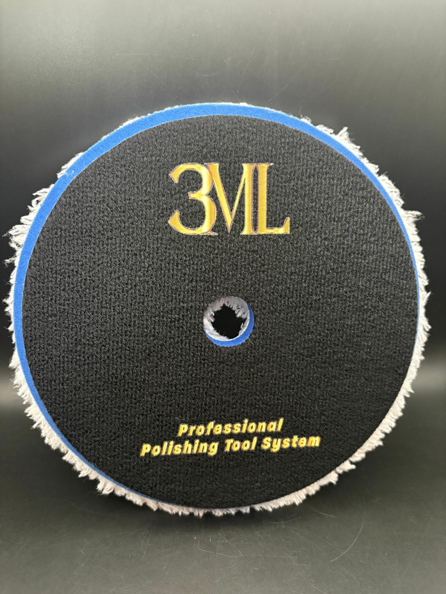 Полировальный круг финишный микрофибровый белый (диаметр: посадочный 150 мм, рабочий 170 мм)