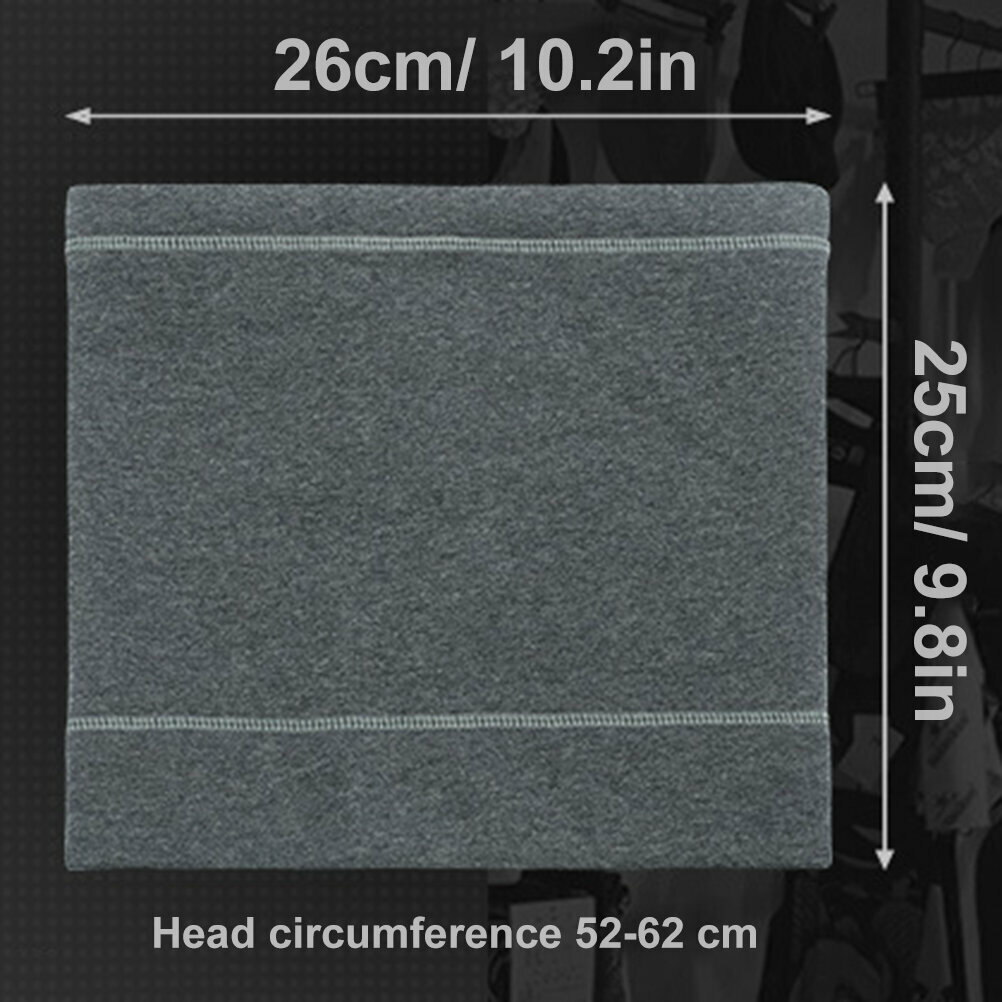 Теплый зимний шарф с лицевой защитой и флисовым воротником для активного отдыха и спорта