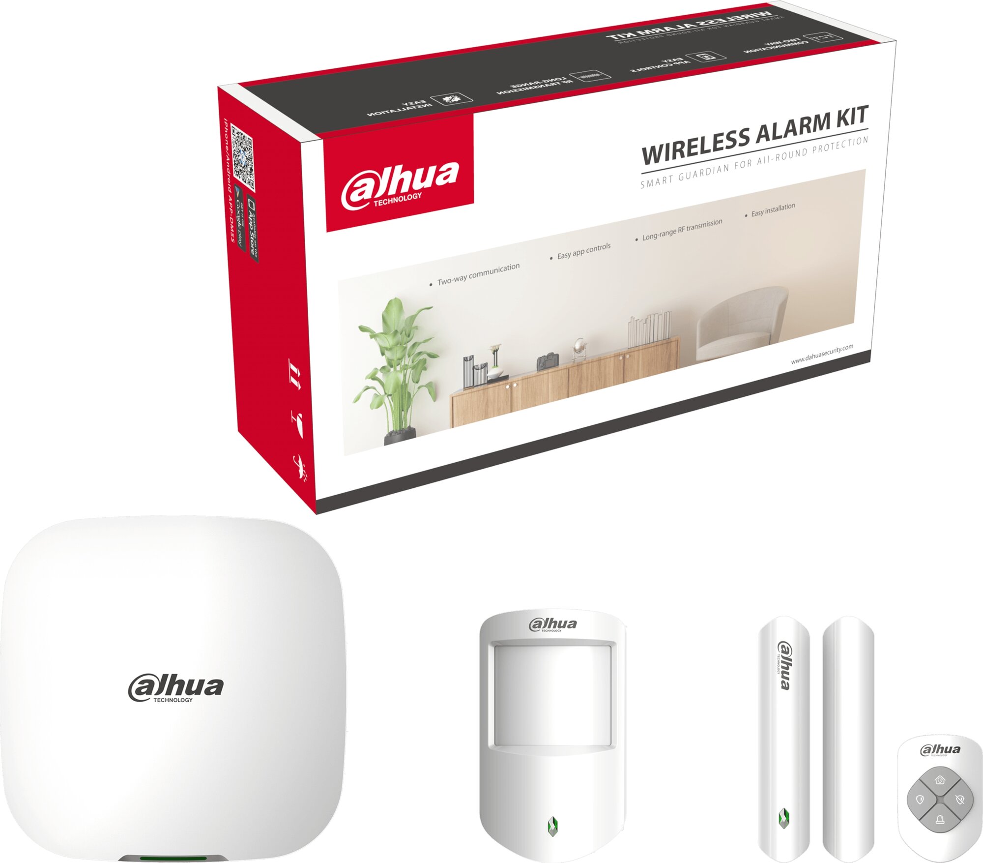 Комплект сигнализации Dahua DHI-ART-ARC3000H-03-FW2(868)