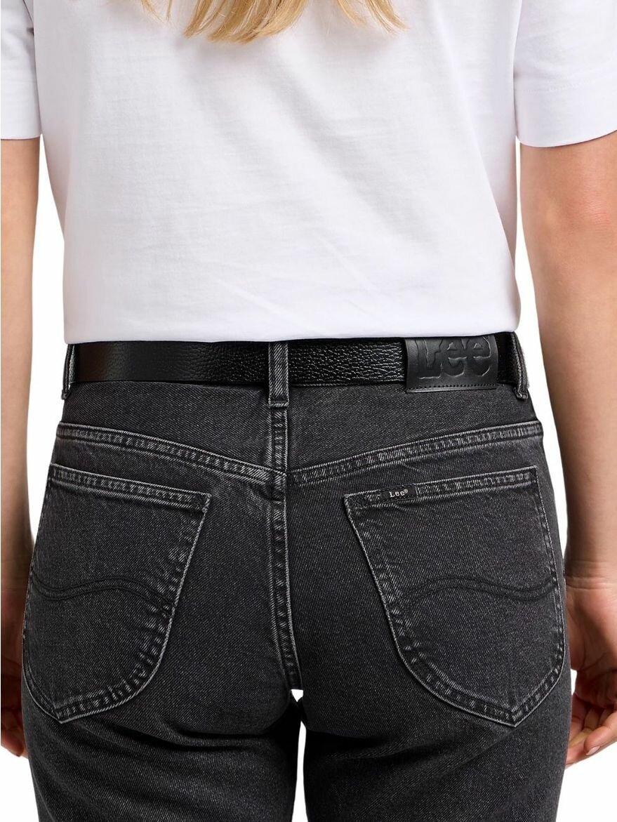Ремень Lee для женщин, размер 85, черный — фото 1