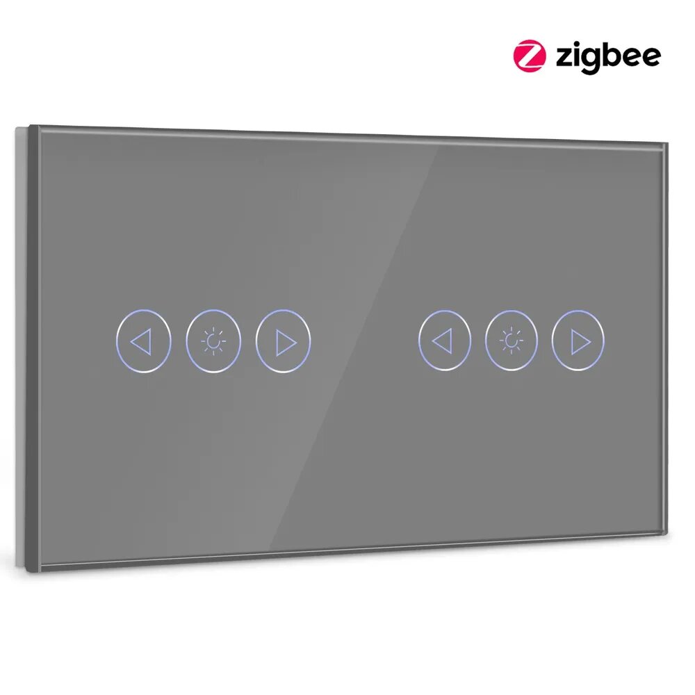 Переключатель сенсорной регулировки яркости света с Алисой, Zigbee, регулятор яркости для светильника