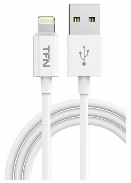 Кабель Lightning TFN 2.0m TPE white (TFN-CLIGUSB2MTPWH)