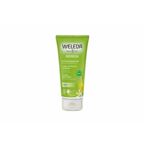 WELEDA Гель для душа цитрусовый освежающий Citrus Creamy Body Wash soapbox reviving moisture body wash citrus