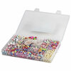 Фото #11 Набор Beads Set для творчества, рукоделия и создания украшений, 450 бусин, 24 вида, нить, Brauberg Kids, 664695