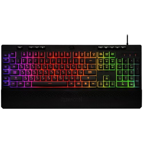 Игровая клавиатура Redragon Shiva RU, RGB, 26 anti-ghost keys