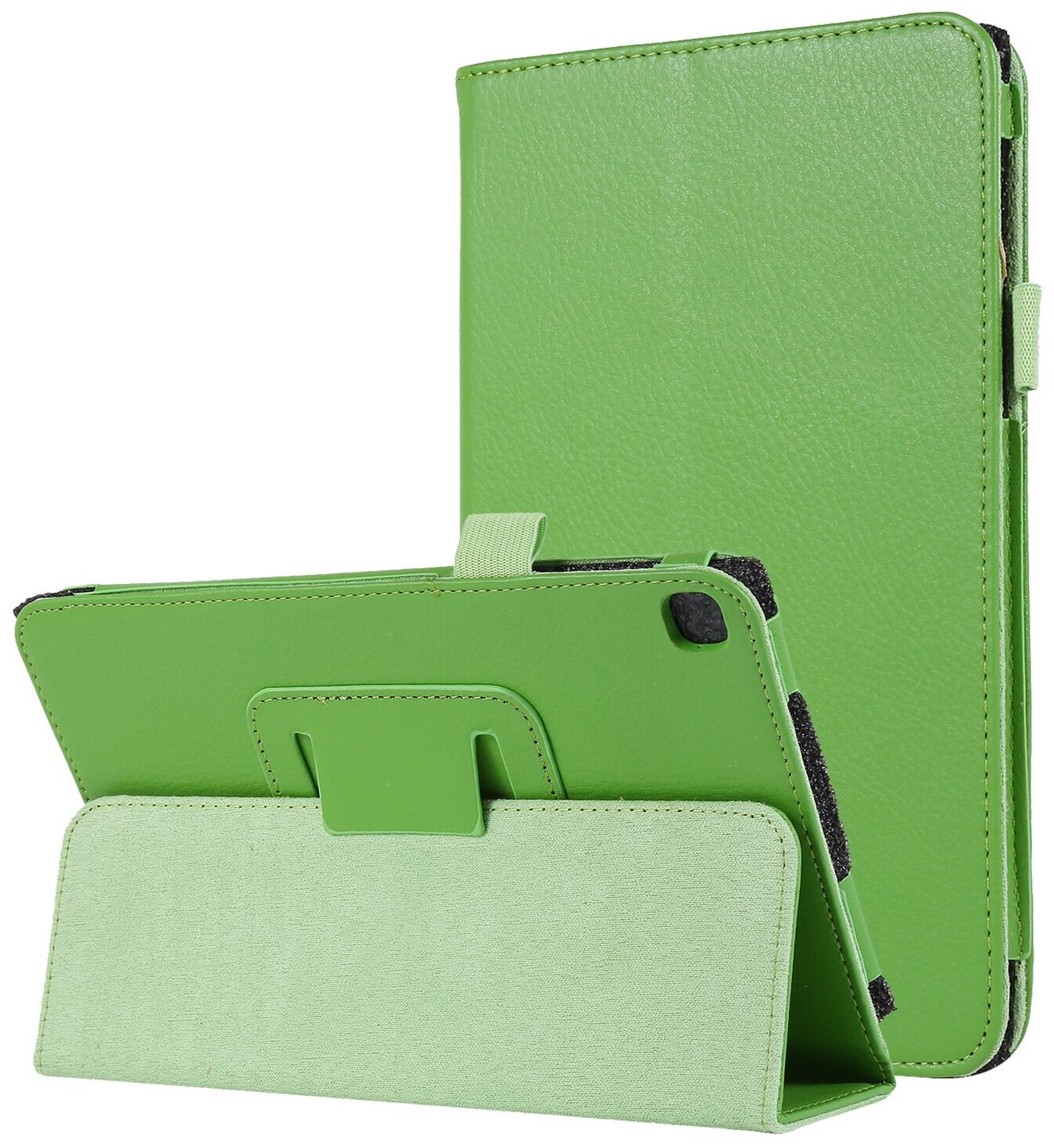 Чехол-обложка MyPads для Samsung Galaxy Tab A 8.0 (2019) SM-T290 / T295 зеленый кожаный