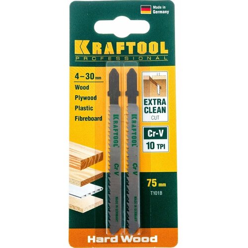 Пилка по дереву для электролобзика KRAFTOOL 159511-2.5