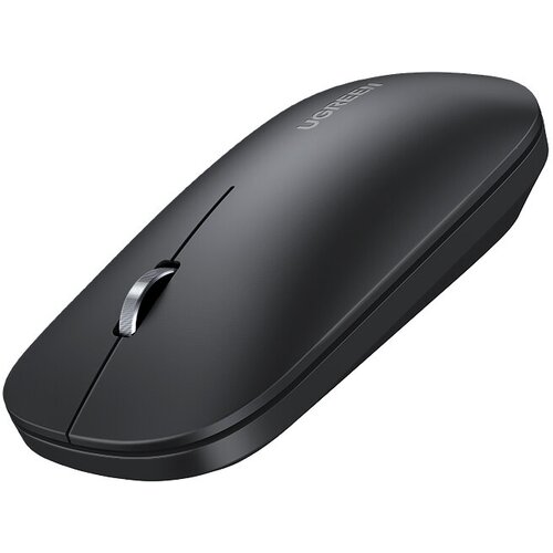 Беспроводная компьютерная мышь UGREEN MU001 (90531) Portable Wireless Mouse 4000DPI 2.4G and Bluetooth Silence Desig. Цвет: черный, 1 шт.