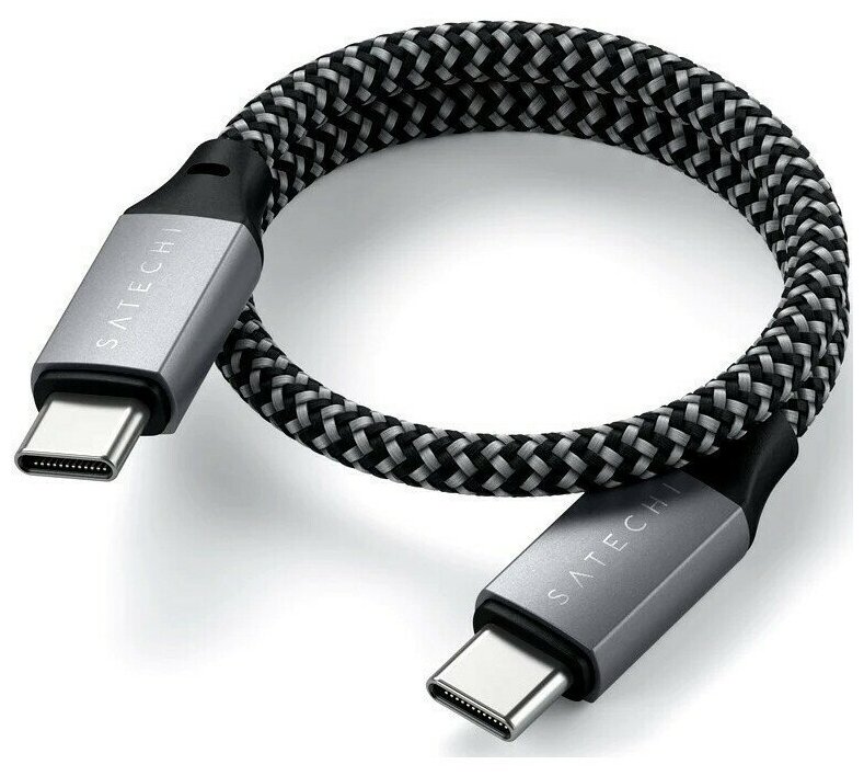 Кабель USB Type-C - USB Type-C, 0.25м, Satechi (ST-TCC10M)