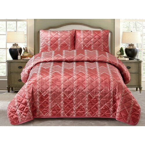 Жаккардовое Покрывало Tango Luxor евро размер 220х240 2 наволочки 50х70 см 7700₽