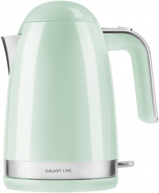 Чайник электрический Galaxy Line GL 0332 1.7л. 2200Вт мятный (корпус: нержавеющая сталь)