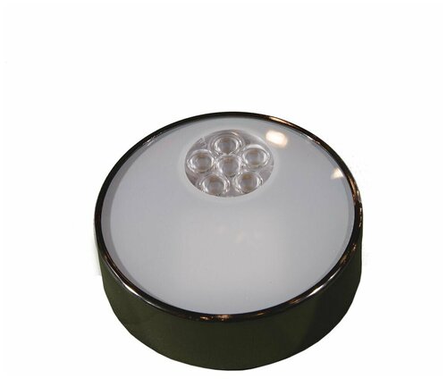 Мебельный светодиодный светильник, подсветка для кухни, LBL 099, белый/черный хром, 6 Вт