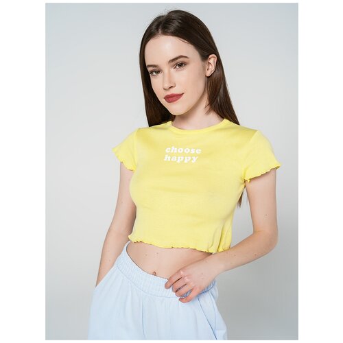 фото Футболка твое 81714 размер m, светло-желтый, women