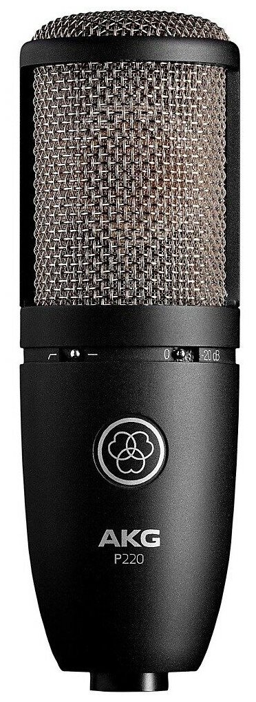 AKG P220 конденсаторный студийный микрофон, 200 Ом