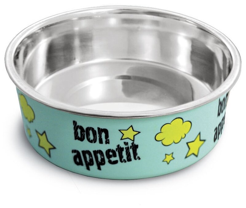 Triol миска металлическая на резинке "Bon Appetit", 150 мл - фотография № 2
