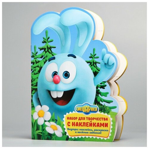 фото Набор для творчества с наклейками «крош», смешарики, 14 листов mikimarket