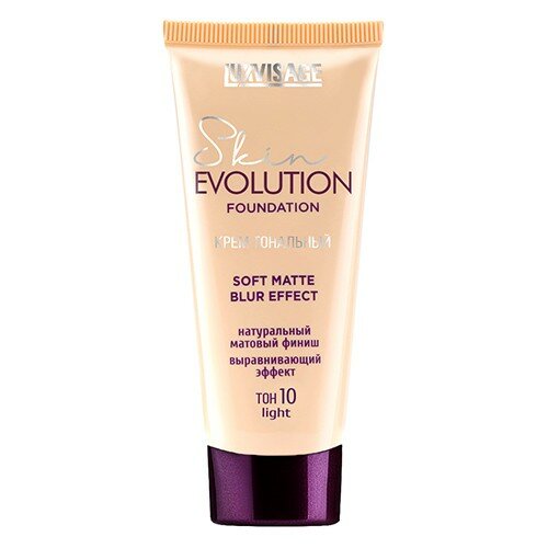 Тональный крем для лица Luxvisage Skin Evolution Soft matte blur effect 10 Light