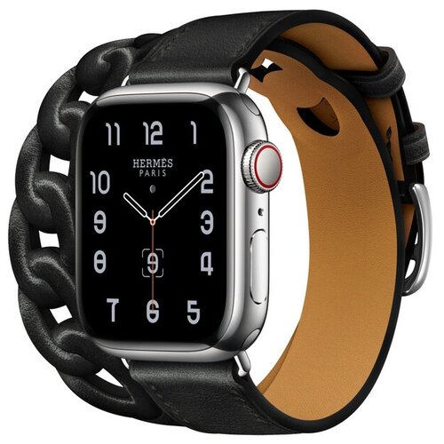 Умные часы Apple Watch Hermès Series 8 GPS + Cellular 41мм Silver Stainless Steel Case with Gourmette Double Tour