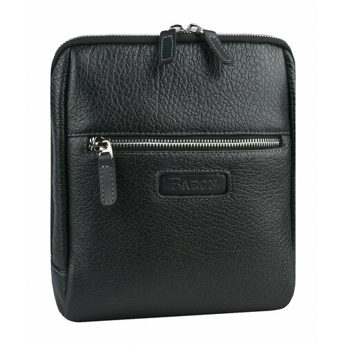 фото Сумка кросс-боди baron 2-727к, фактура рельефная, черный