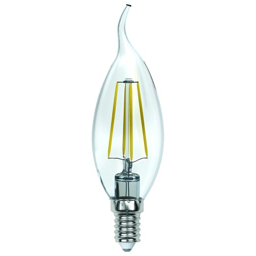 Типы/Лампочки/Филаментные Uniel Лампа светодиодная филаментная Uniel E14 13W 3000K прозрачная LED-CW35-13W/3000K/E14/CL PLS02WH UL-00005903