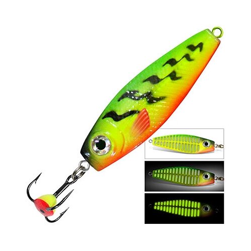 фото Набор блесен aqua светлячок цвет f2 (2шт) нет бренда