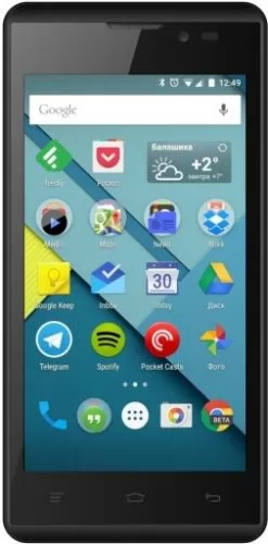 Смартфон Micromax D333, 2 SIM, черный