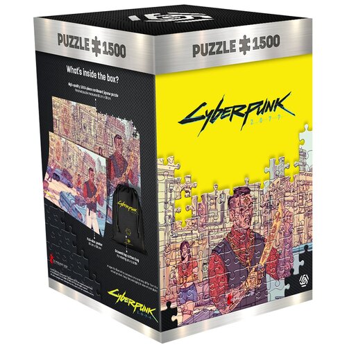 Пазл Cyberpunk 2077 Valentinos - 1500 элементов блокнот cyberpunk 2077 cyberpunk