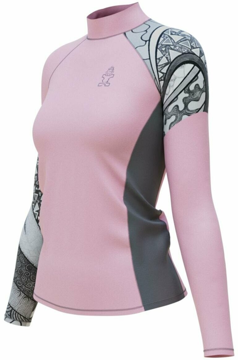 Женская лайкра для серфинга, сап серфинга Womens Long Sleeve Lycra, розовый, размер XS