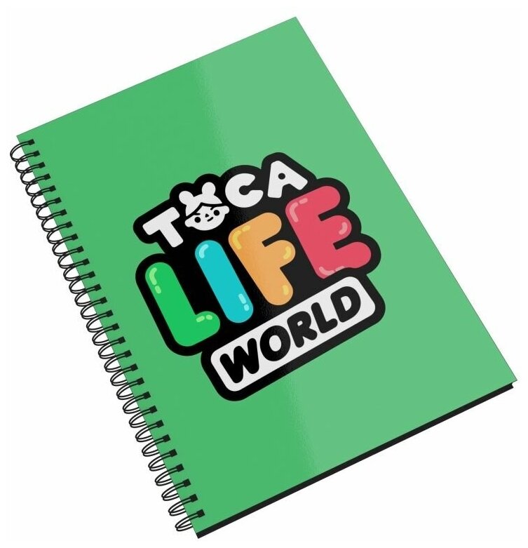 Блокнот/Скетчбук/Альбом для рисования СувенирShop "Toca Life World/Тока" A5 48 листов