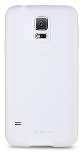 "Силиконовый чехол Melkco Poly Jacket TPU case для Samsung Galaxy S5 Mini, прозрачный матовый"