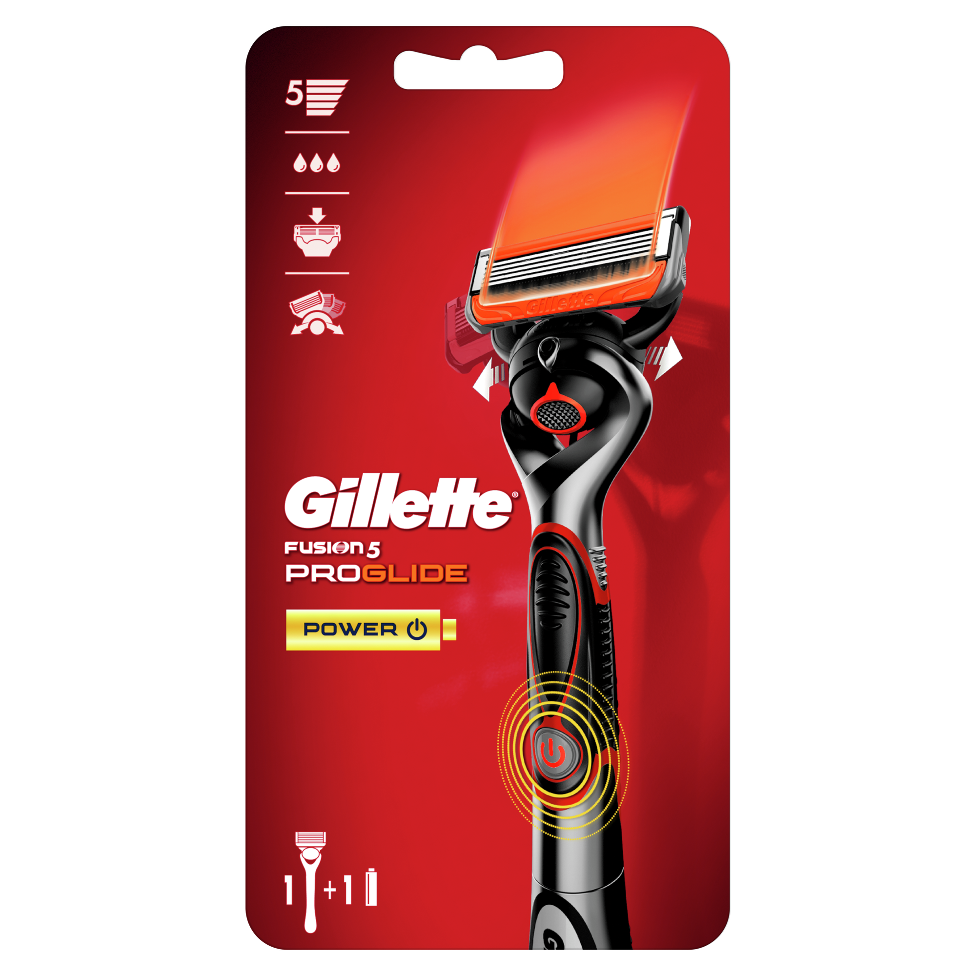 Многоразовый бритвенный станок Gillette Fusion5 ProGlide Power