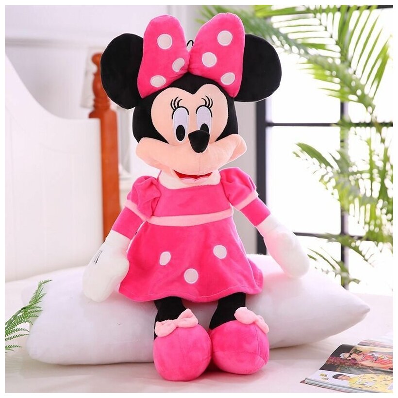 Мягкая игрушка Минни Маус 45 см розовый/Подарок для мальчика/подарок для девочки