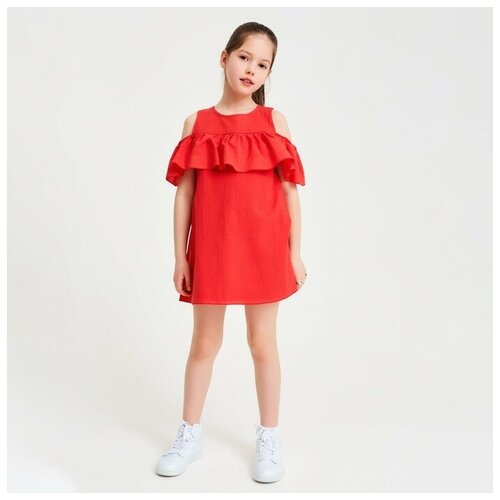 Платье Minaku, размер 30, красный платье для девочки minaku цвет зелёный рост 122 см