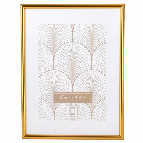 Фоторамка Maria, 30х40 см, золото, пластик